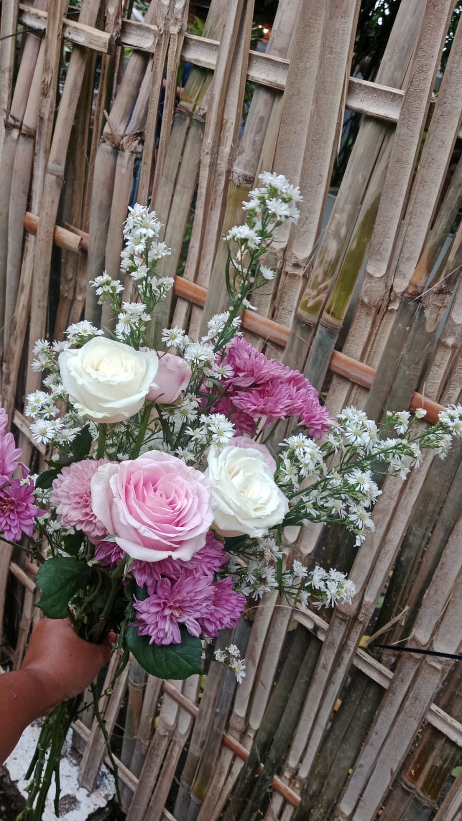 Pink natural bouquet