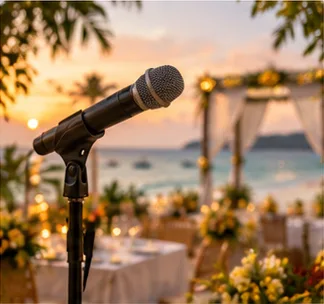 Wedding master of ceremonies